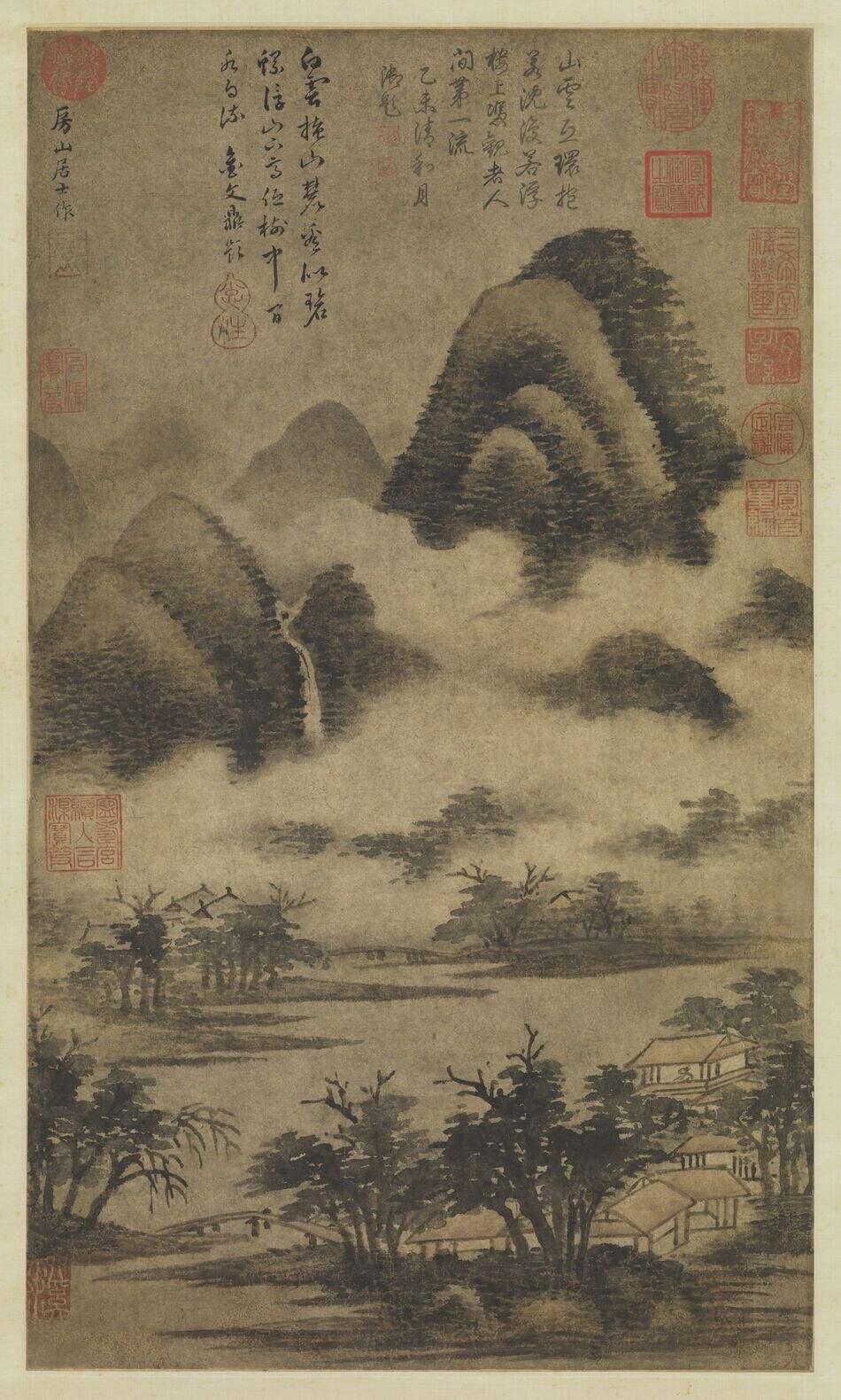 云峦飞瀑图缩略图