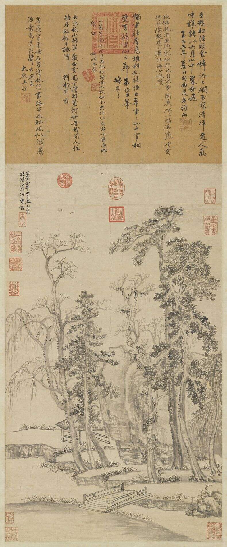 疏林亭子图缩略图