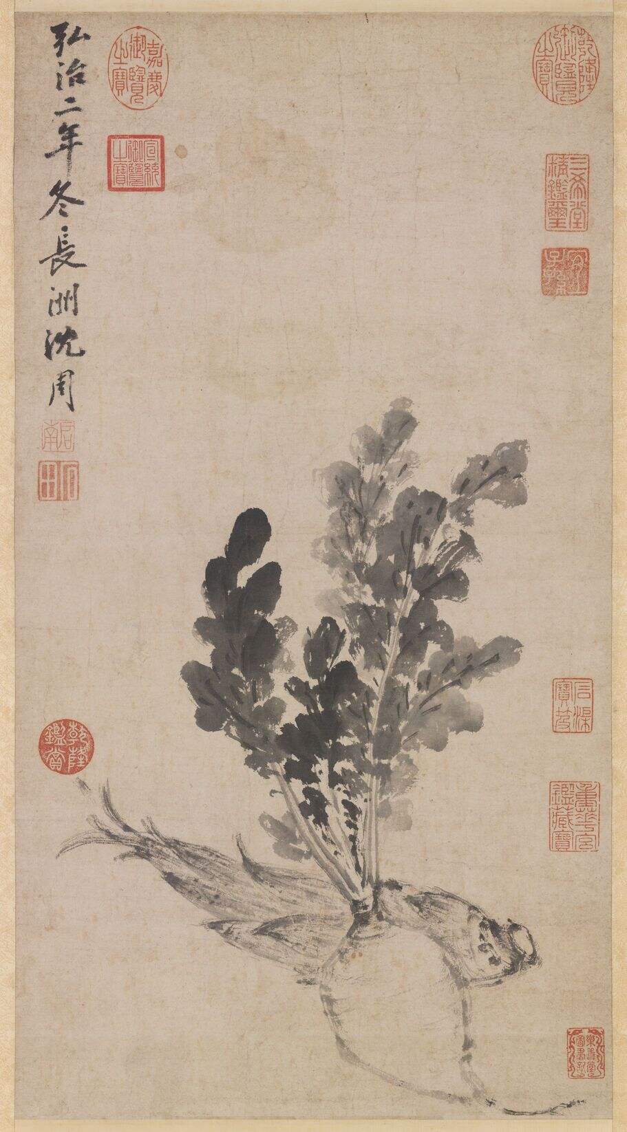 蔬笋写生图缩略图