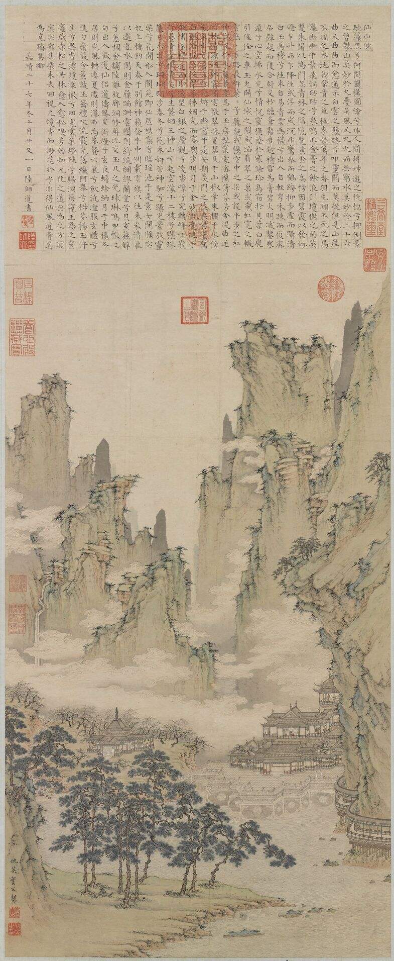 云溪仙馆图缩略图