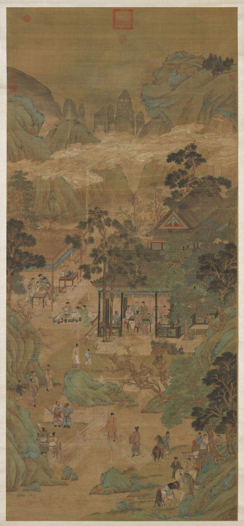 十八学士登瀛洲图缩略图