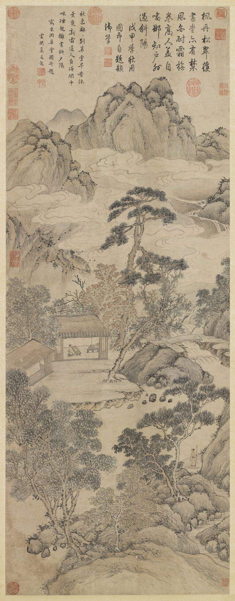 东冈草堂图缩略图