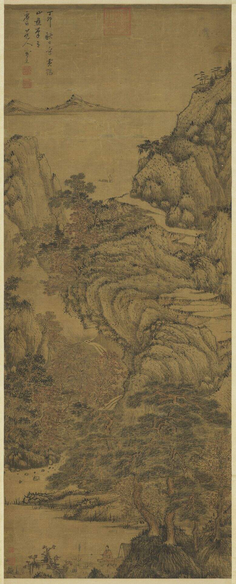 仿王蒙笔意图缩略图