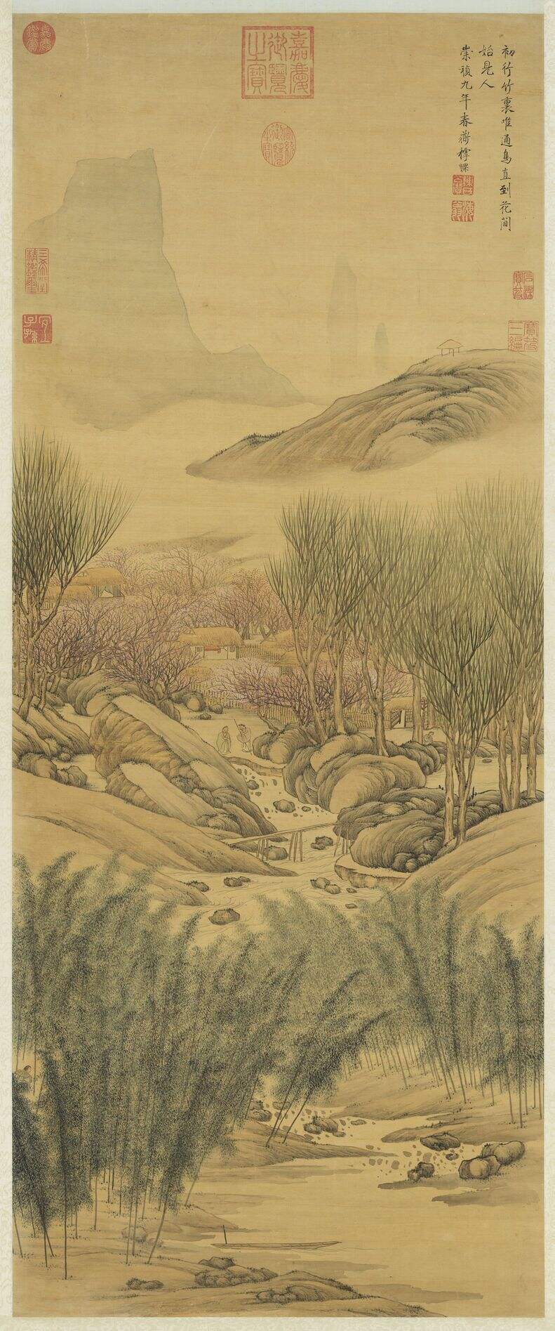 竹溪花坞图缩略图