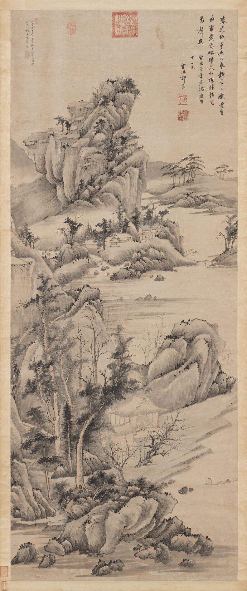秋溪叠嶂图缩略图