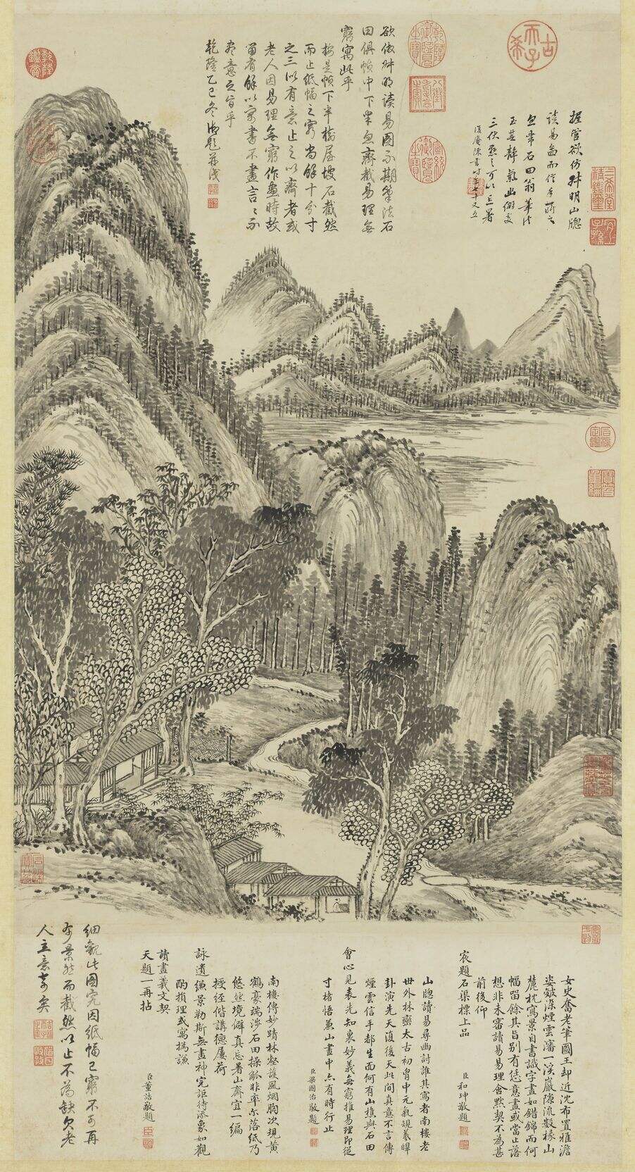 山窗读易图缩略图