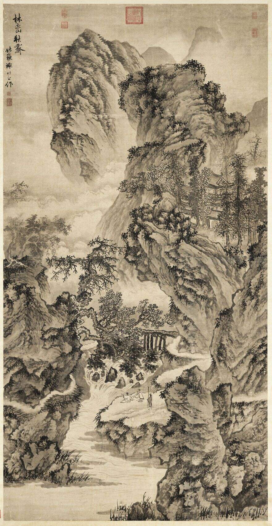 林峦秋霁图缩略图