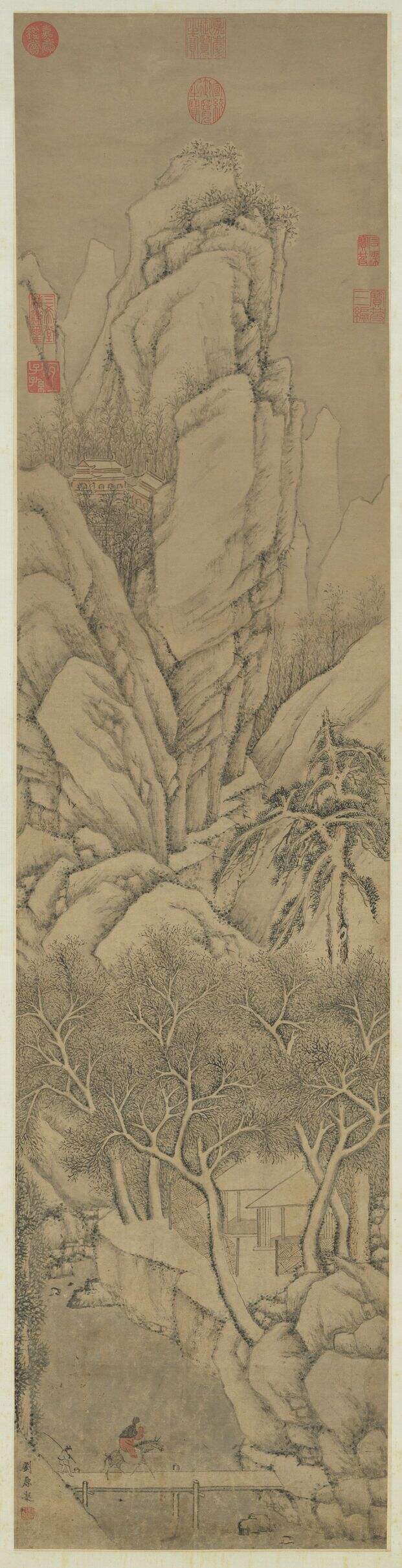 林峦积雪图缩略图