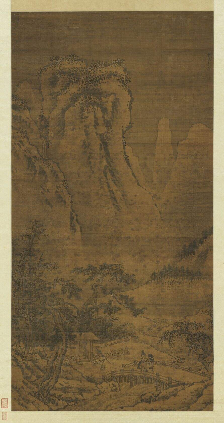 溪山雪霁图缩略图
