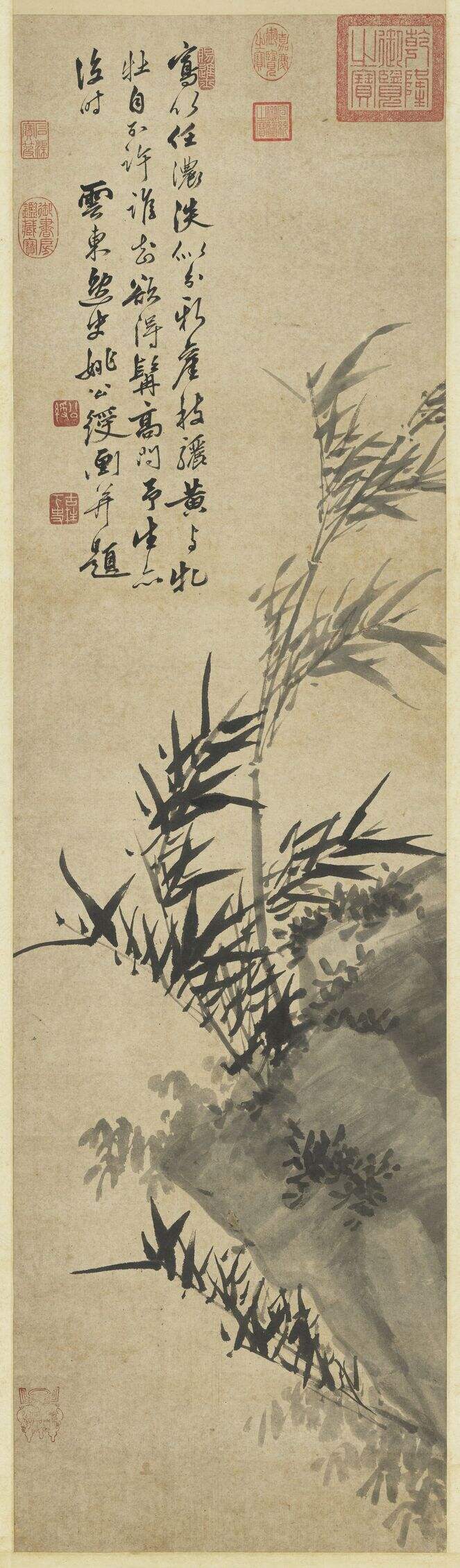 竹石图缩略图