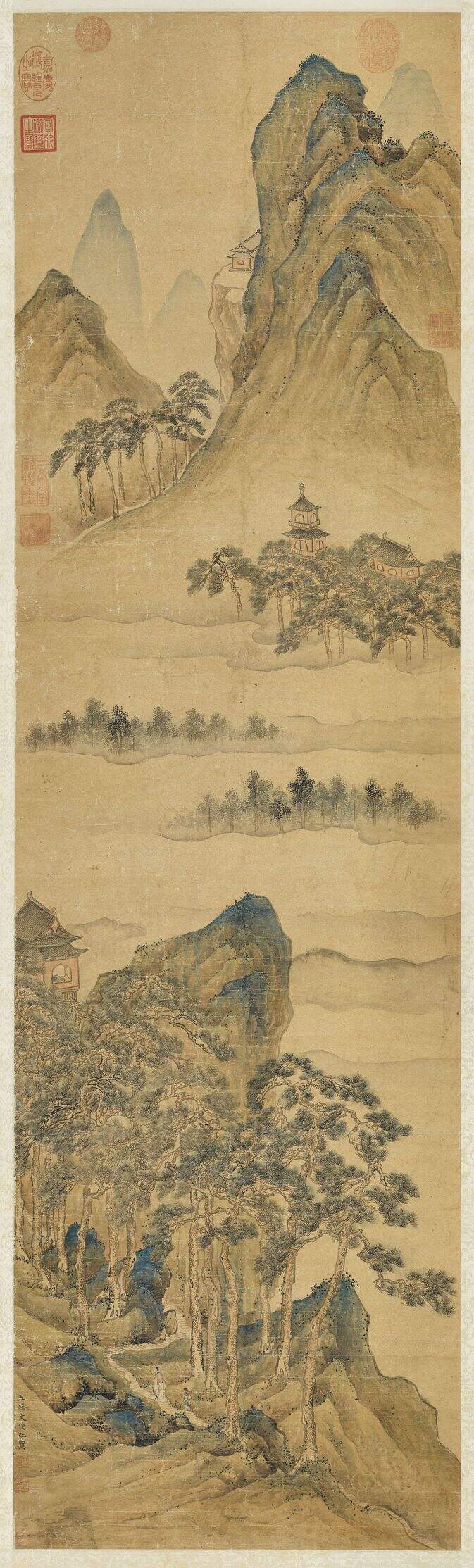 松阴策杖图缩略图