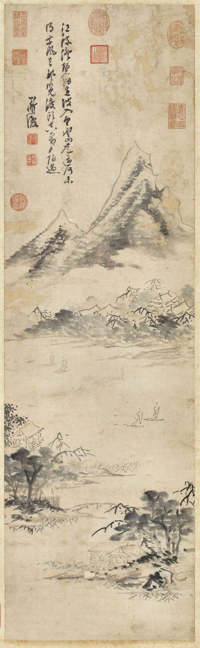 江流澄碧图缩略图