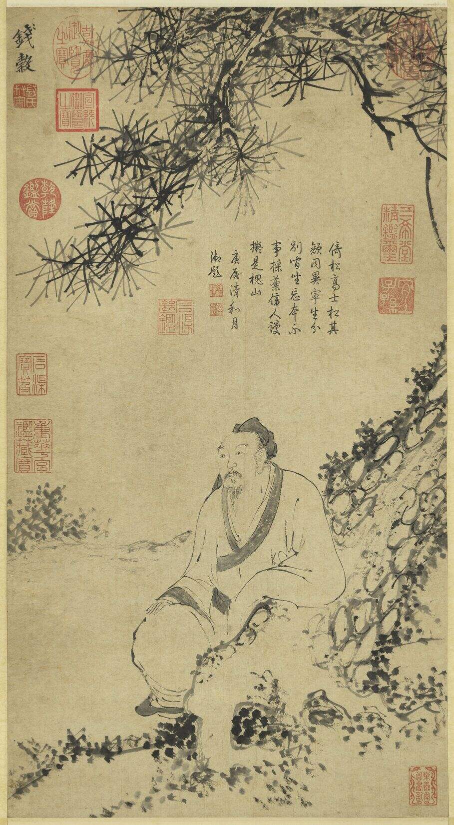 松阴趺坐图缩略图
