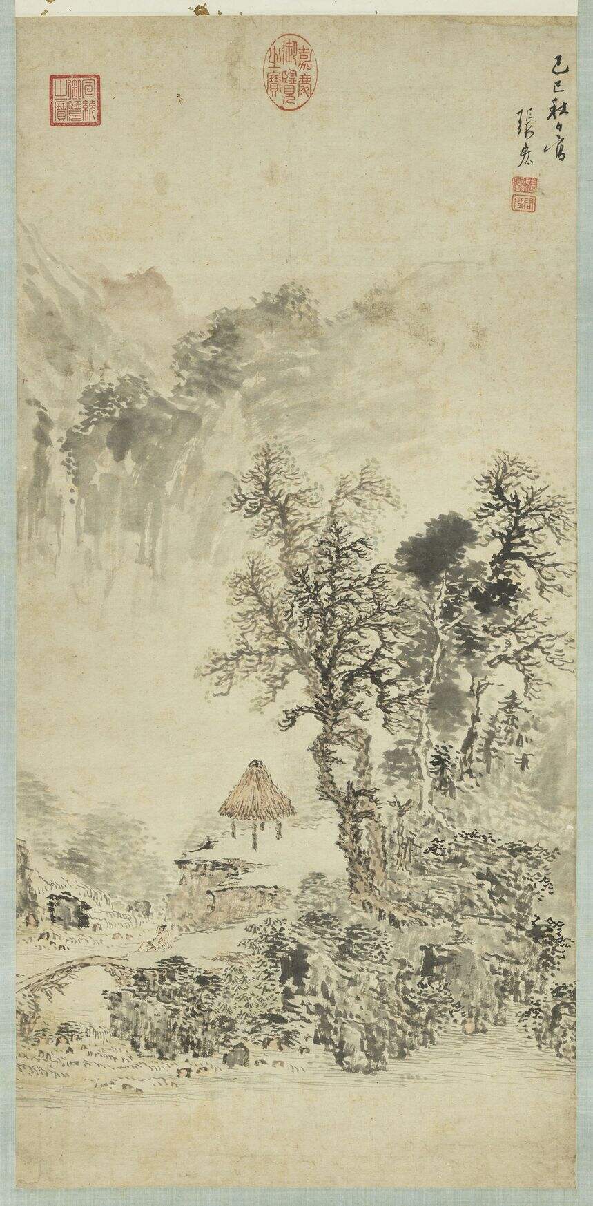 山水轴缩略图