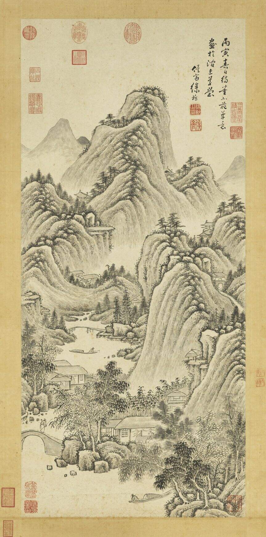 仿董源笔意图缩略图