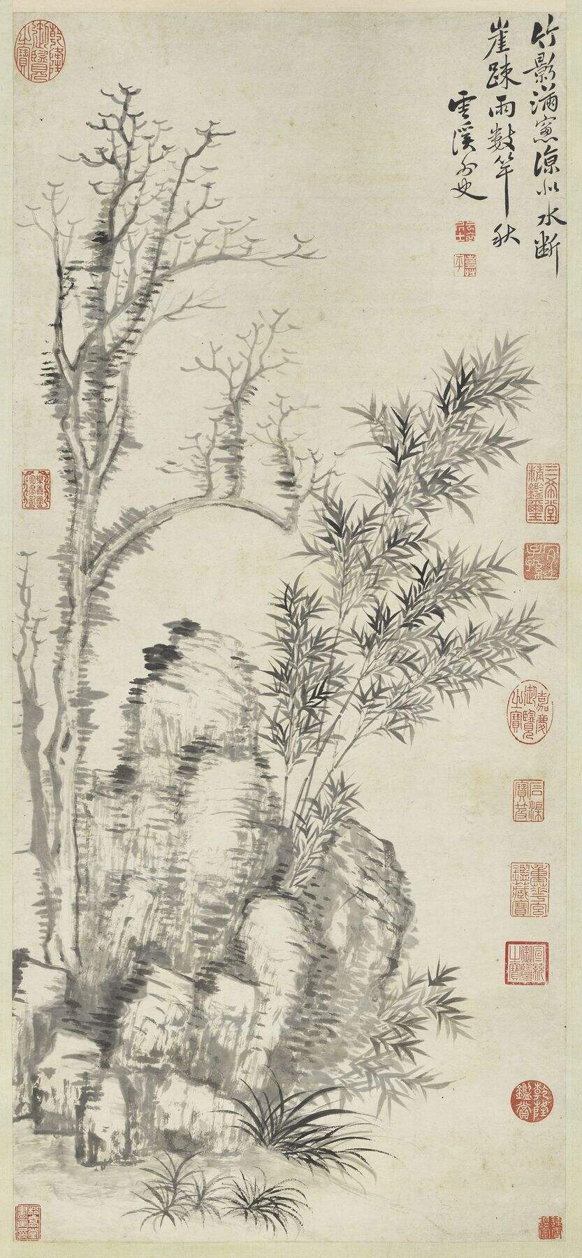 枯木竹石图缩略图