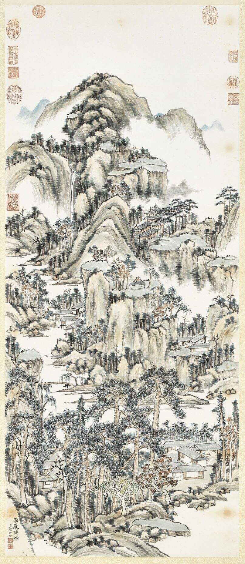 云岩锦树图缩略图