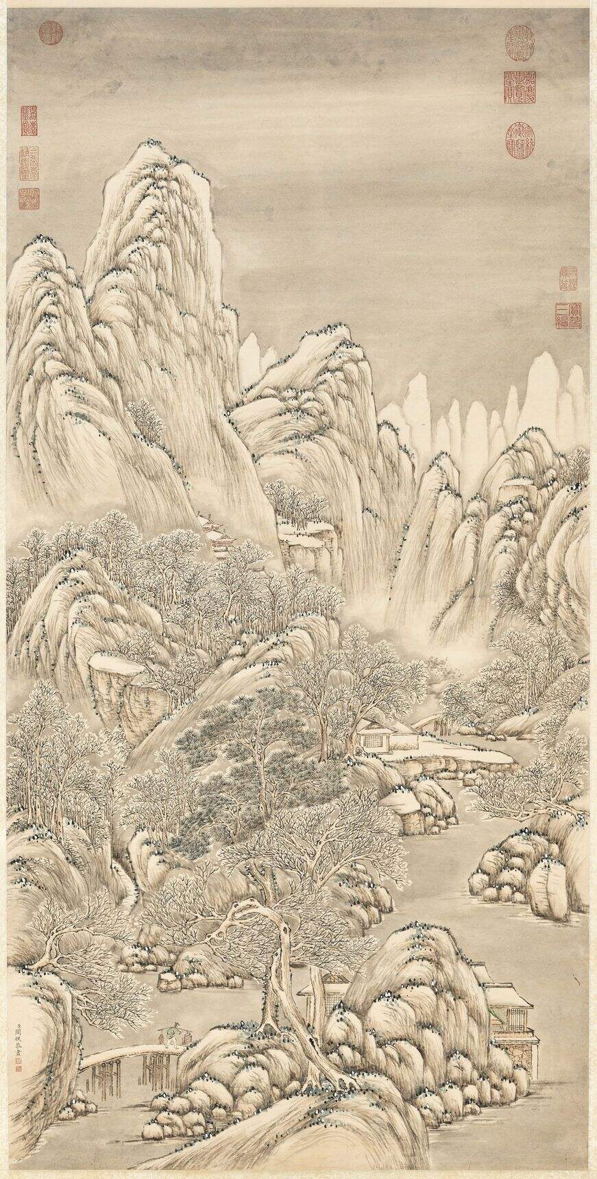 群峰积玉图缩略图