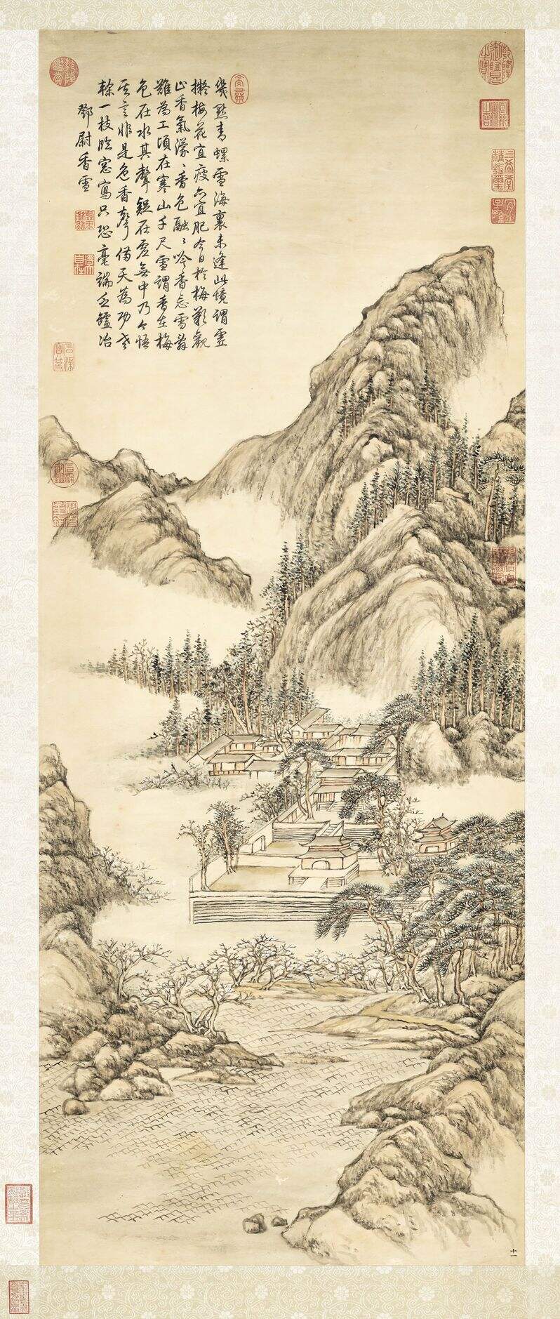 邓尉香雪图缩略图