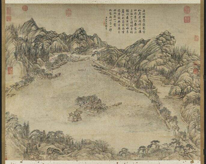 西湖图缩略图