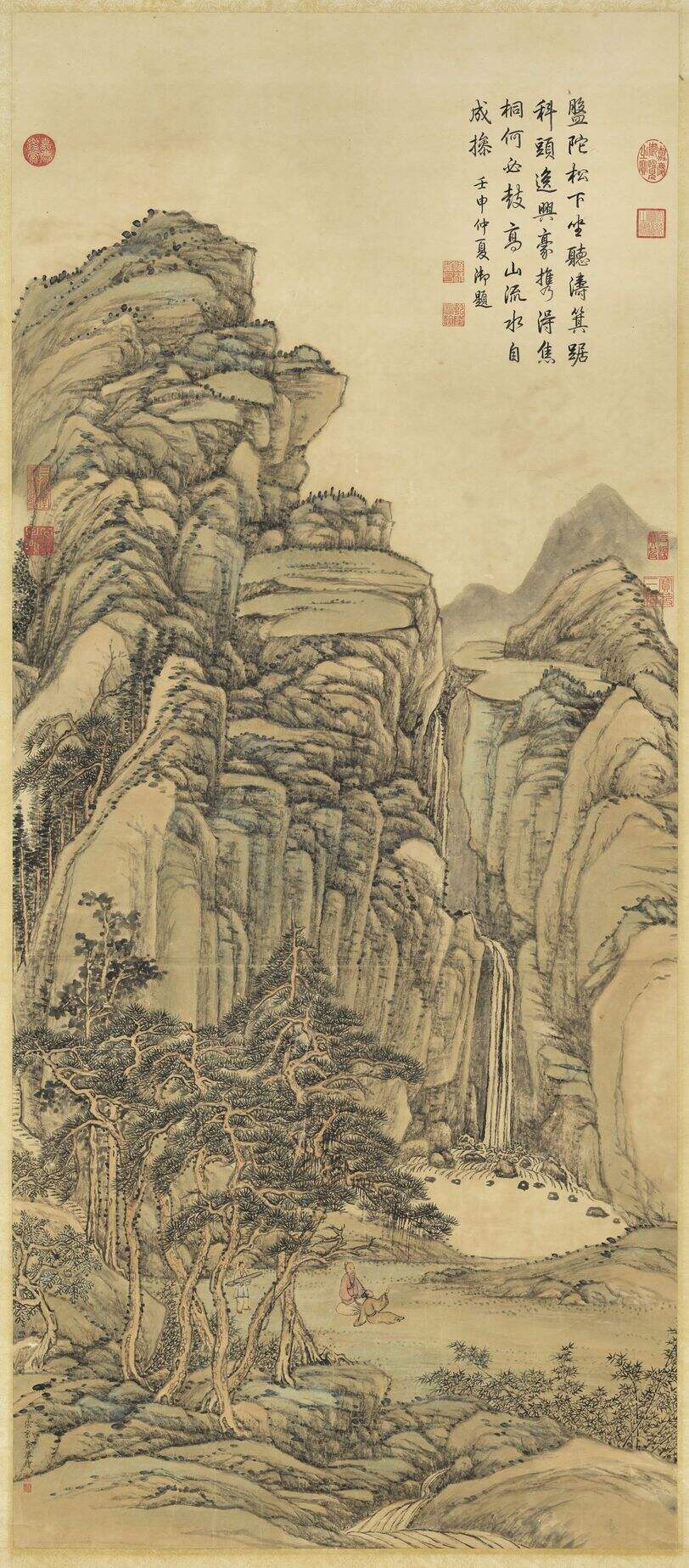 松阴高士图缩略图