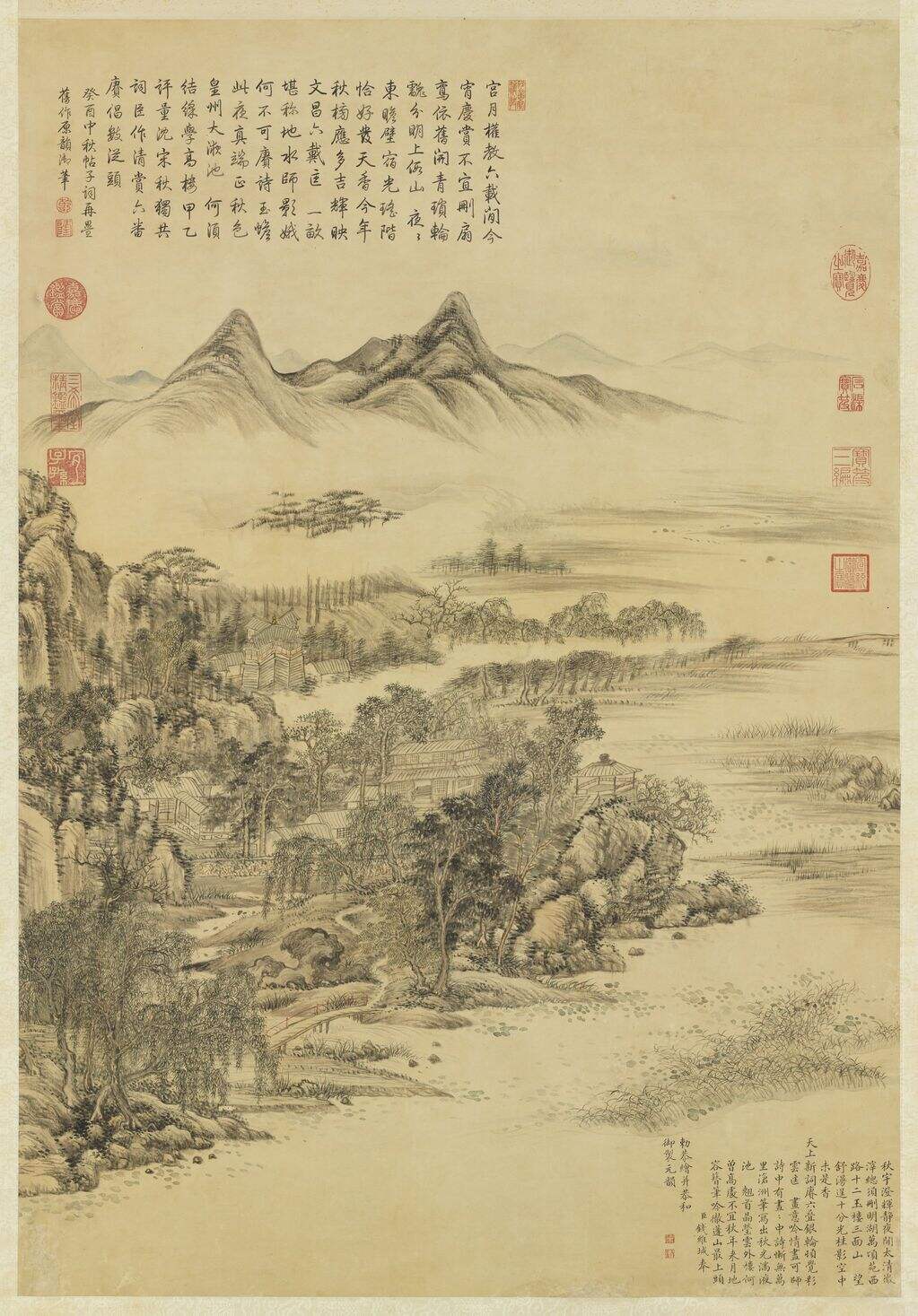 绘御笔中秋帖子词图缩略图