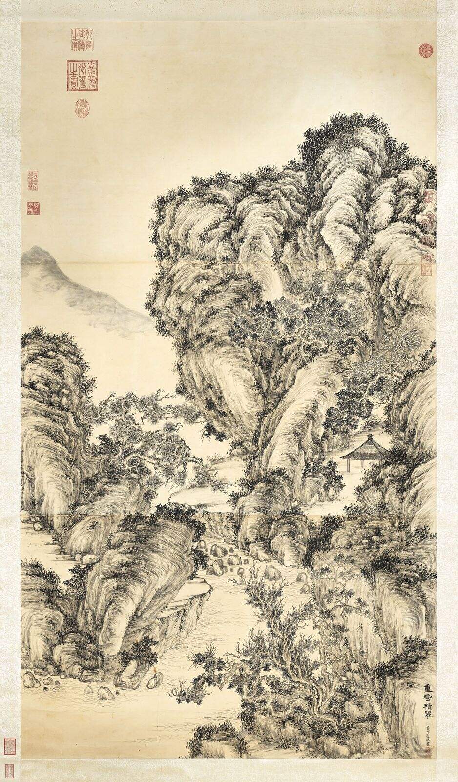 重峦积翠图缩略图