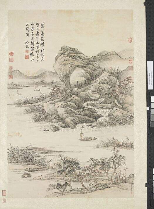 荻浦秋帆高宗御题图缩略图