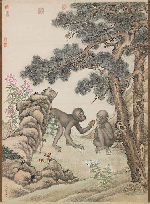 双猿图缩略图