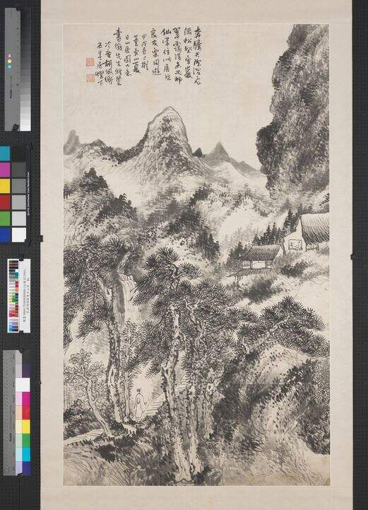 夏日山居图缩略图
