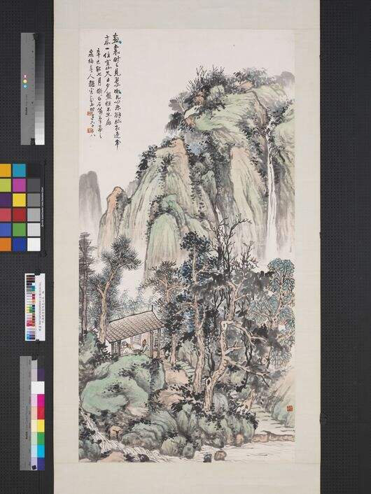 设色山水图缩略图