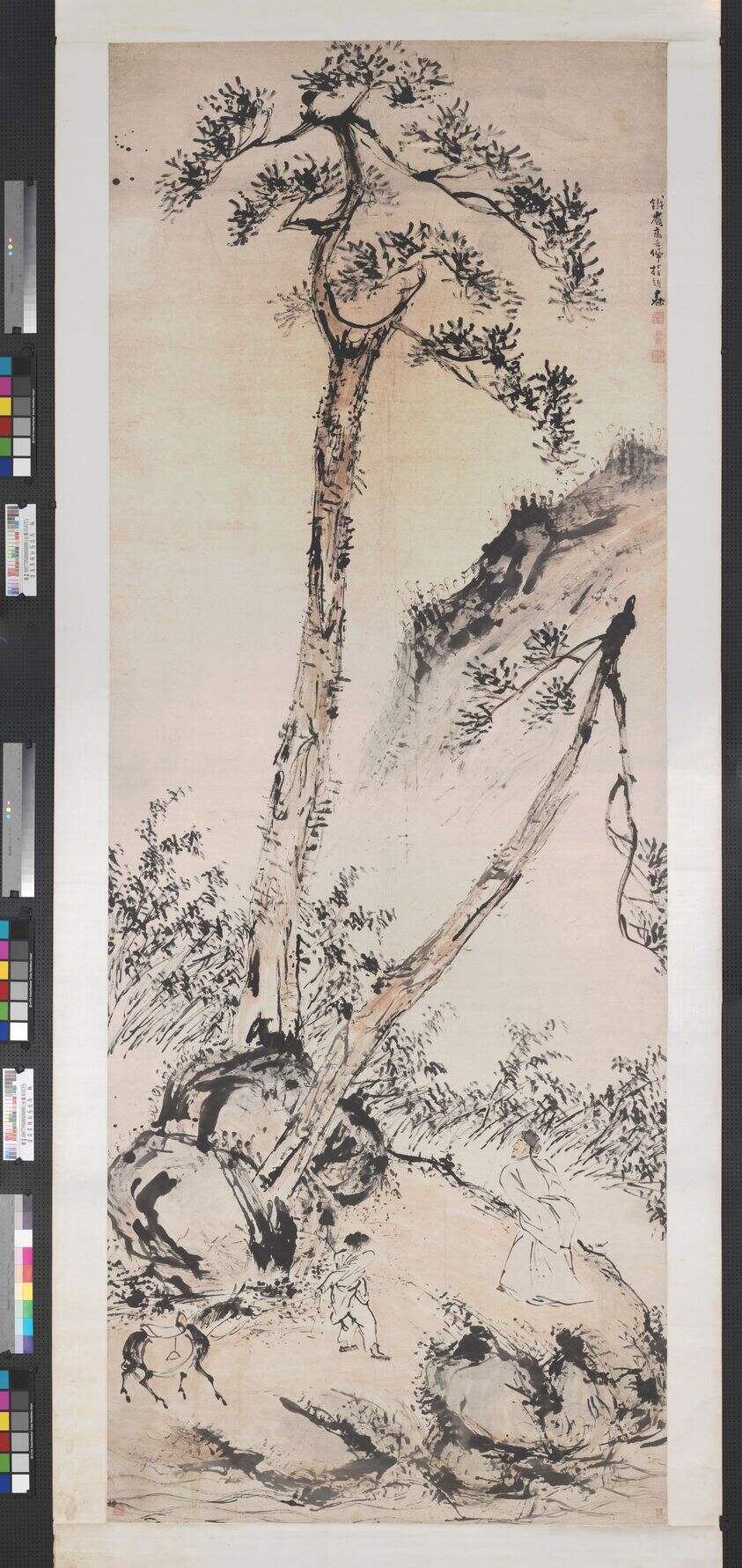 松荫牧马图缩略图