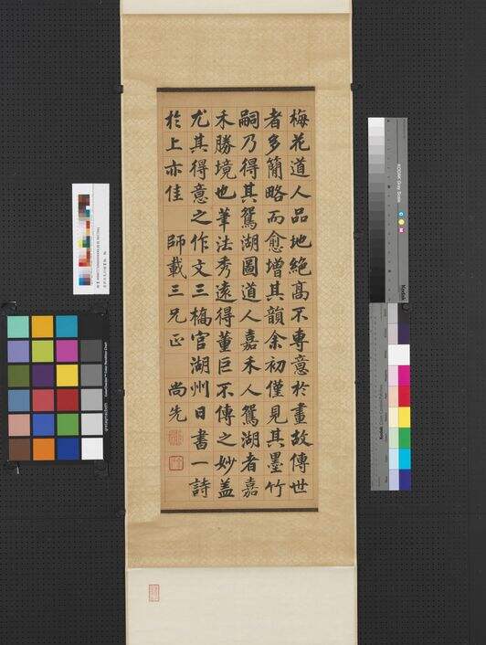 论梅花道人画缩略图