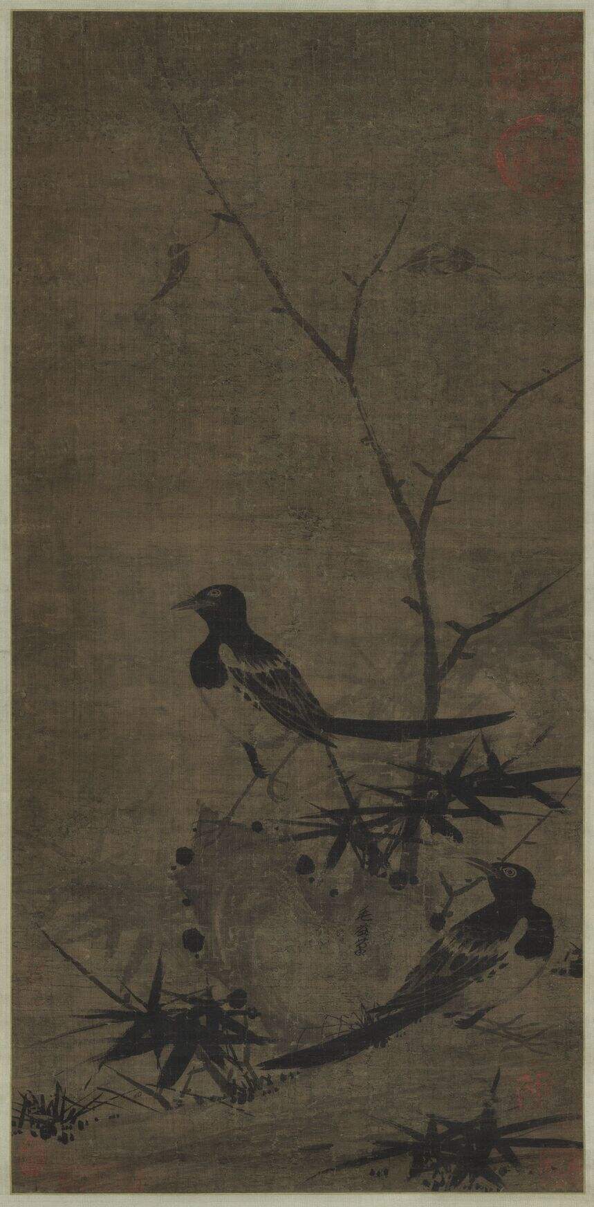 双喜鹊图缩略图