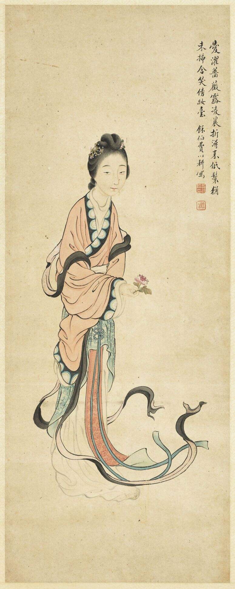 仕女图缩略图