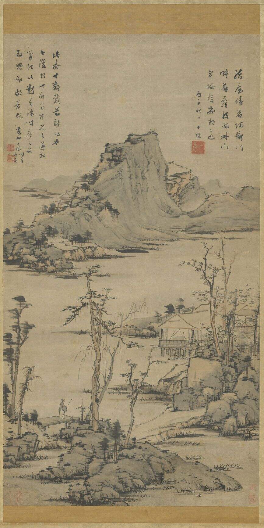 浅绛山水图缩略图