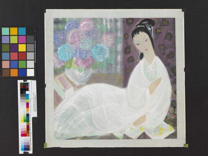 美女伴读单片图缩略图