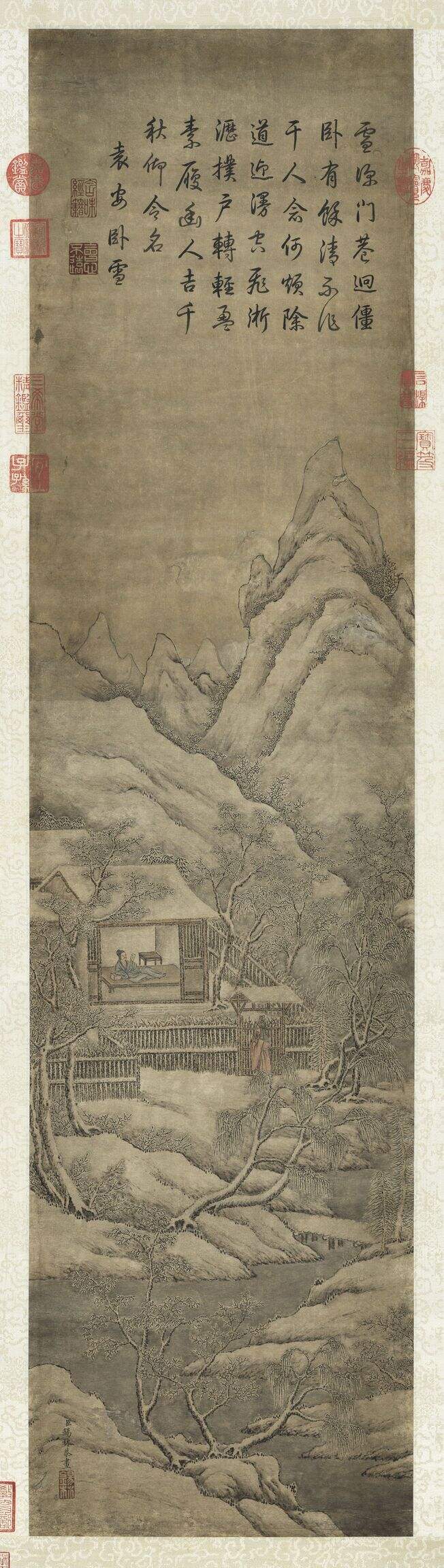 雪景人物事迹高宗御题图缩略图