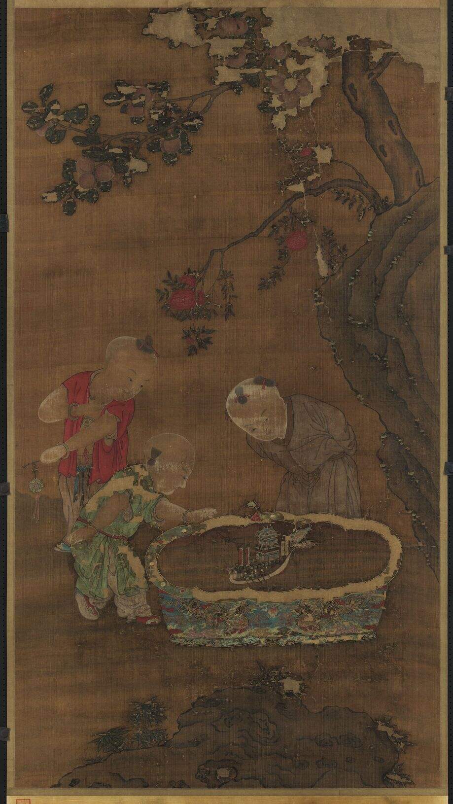 戏婴图缩略图