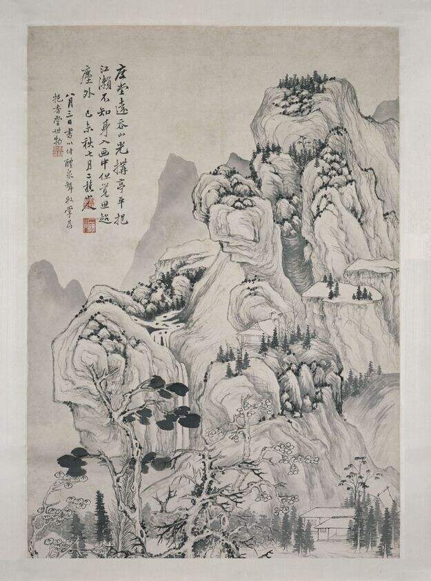 江濑山光图轴缩略图