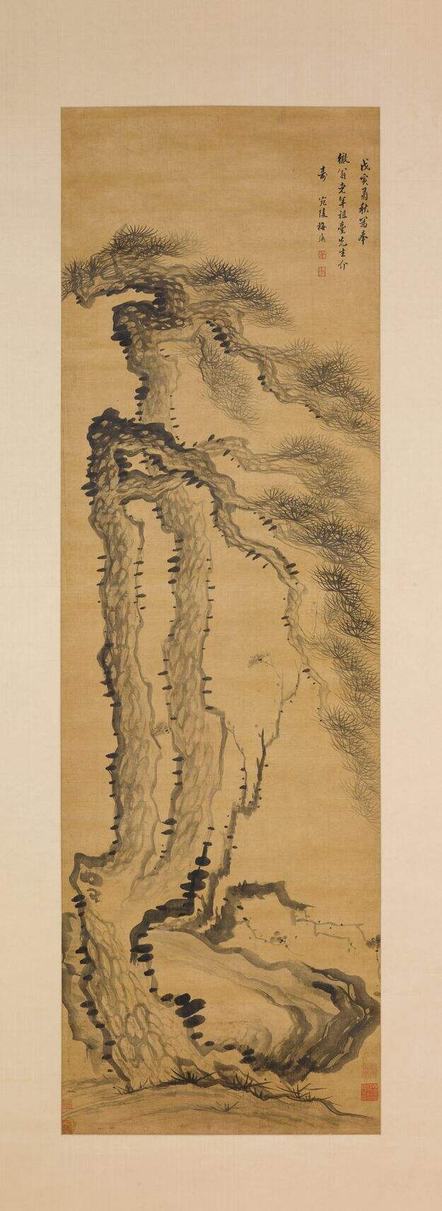 双松图轴缩略图