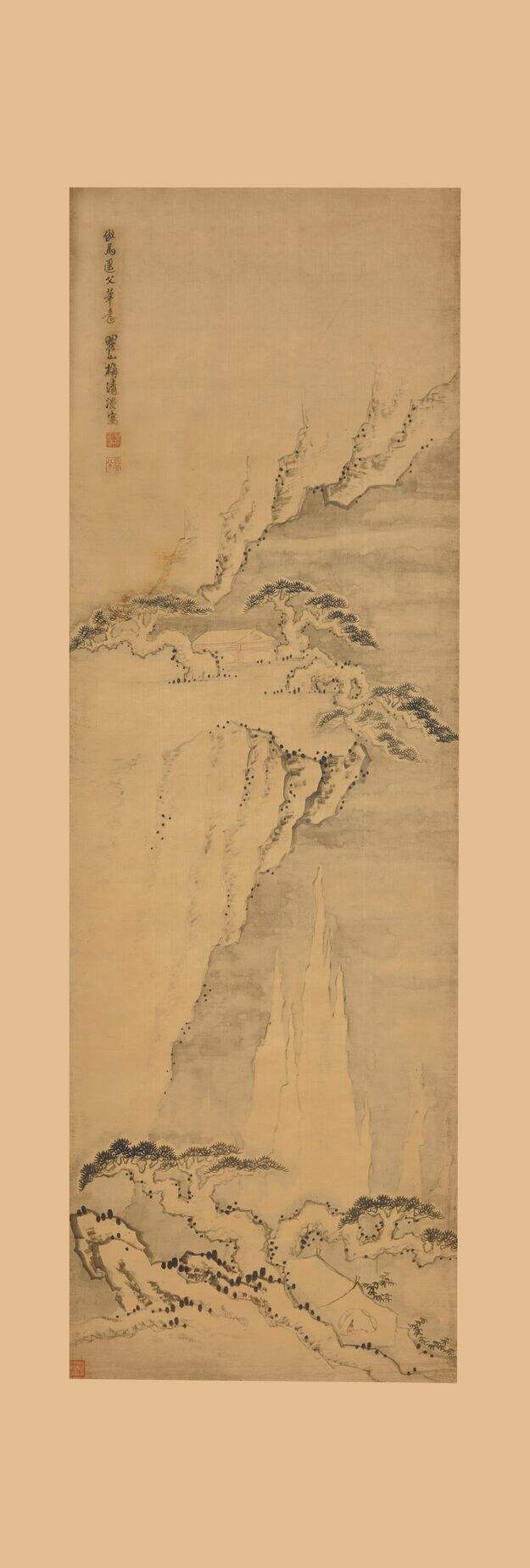 仿马远山水轴缩略图