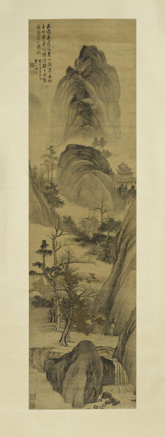 木落看山图轴缩略图