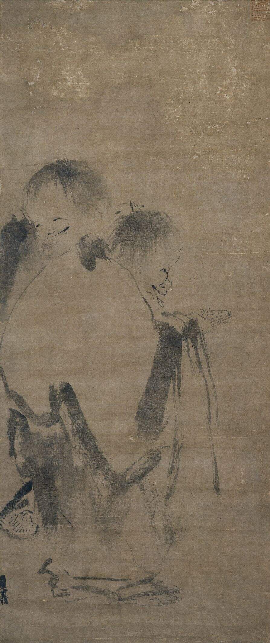 寒山拾得图缩略图