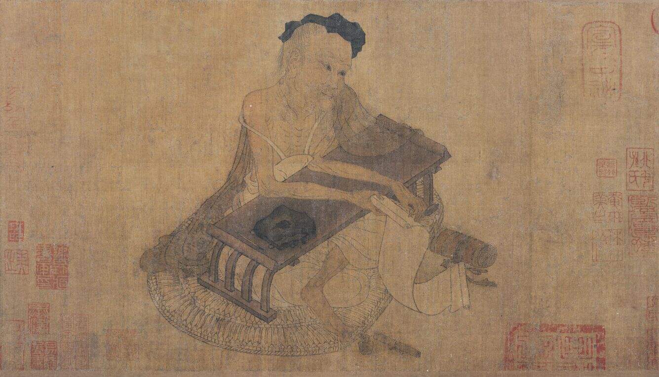 伏生授经图缩略图