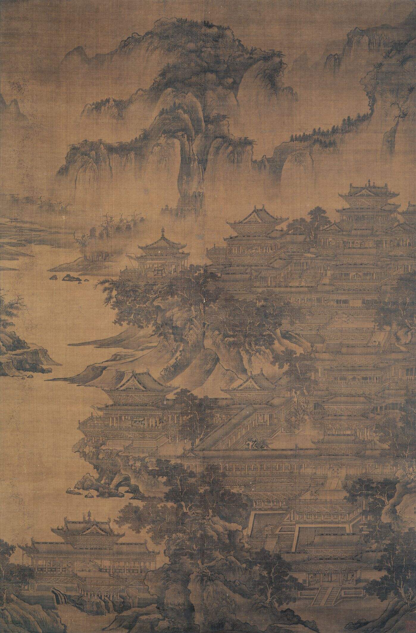 明皇避暑宫图缩略图