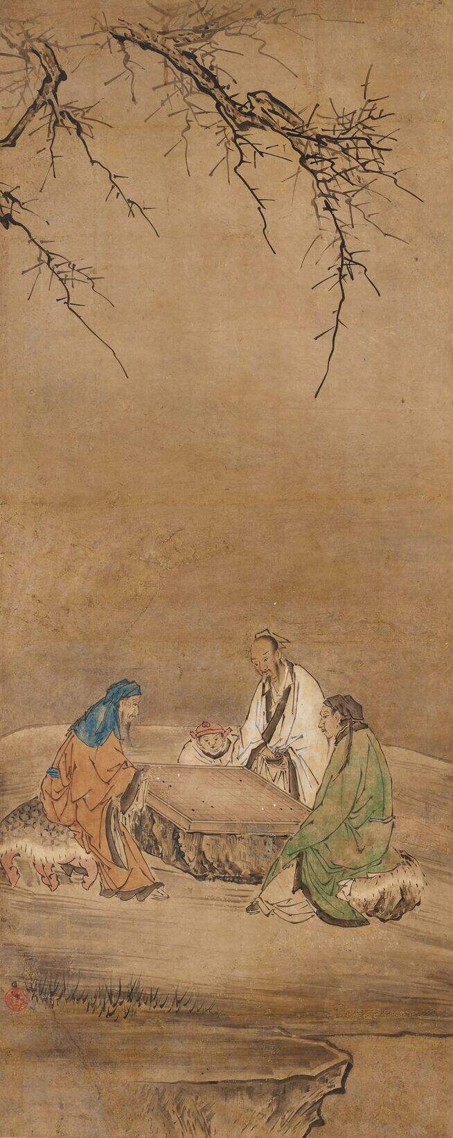人物三屏风缩略图