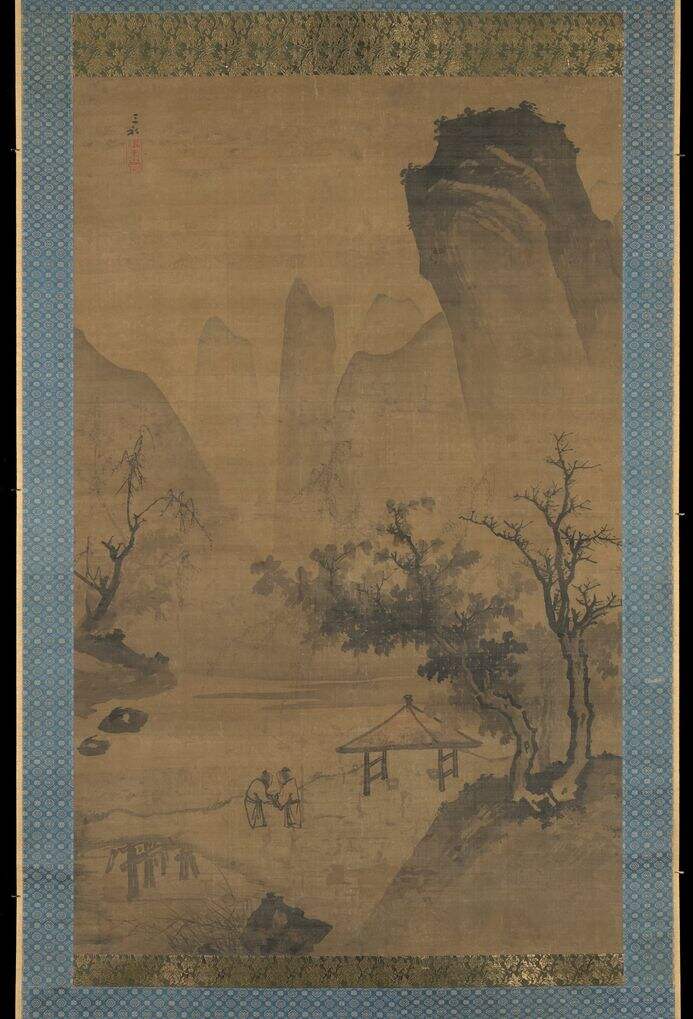 山亭相会图缩略图