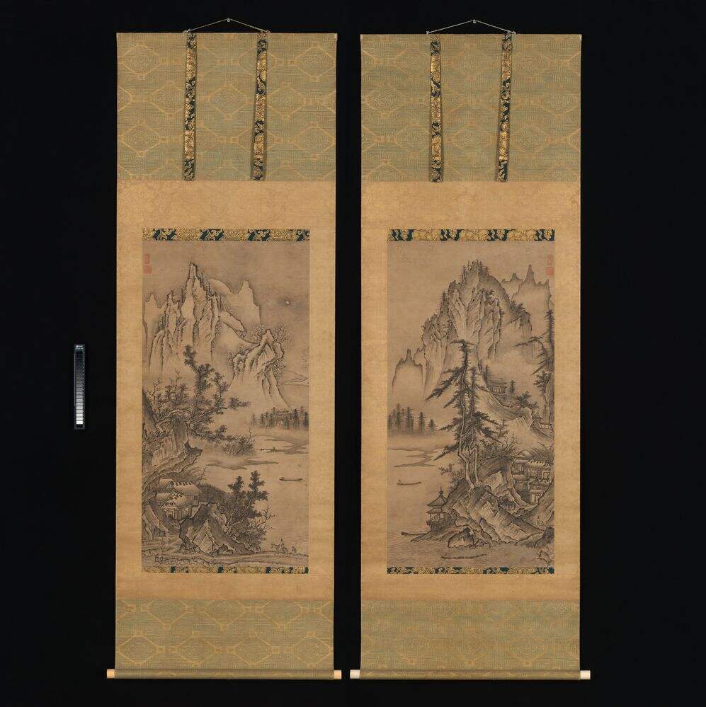 四季山水图缩略图