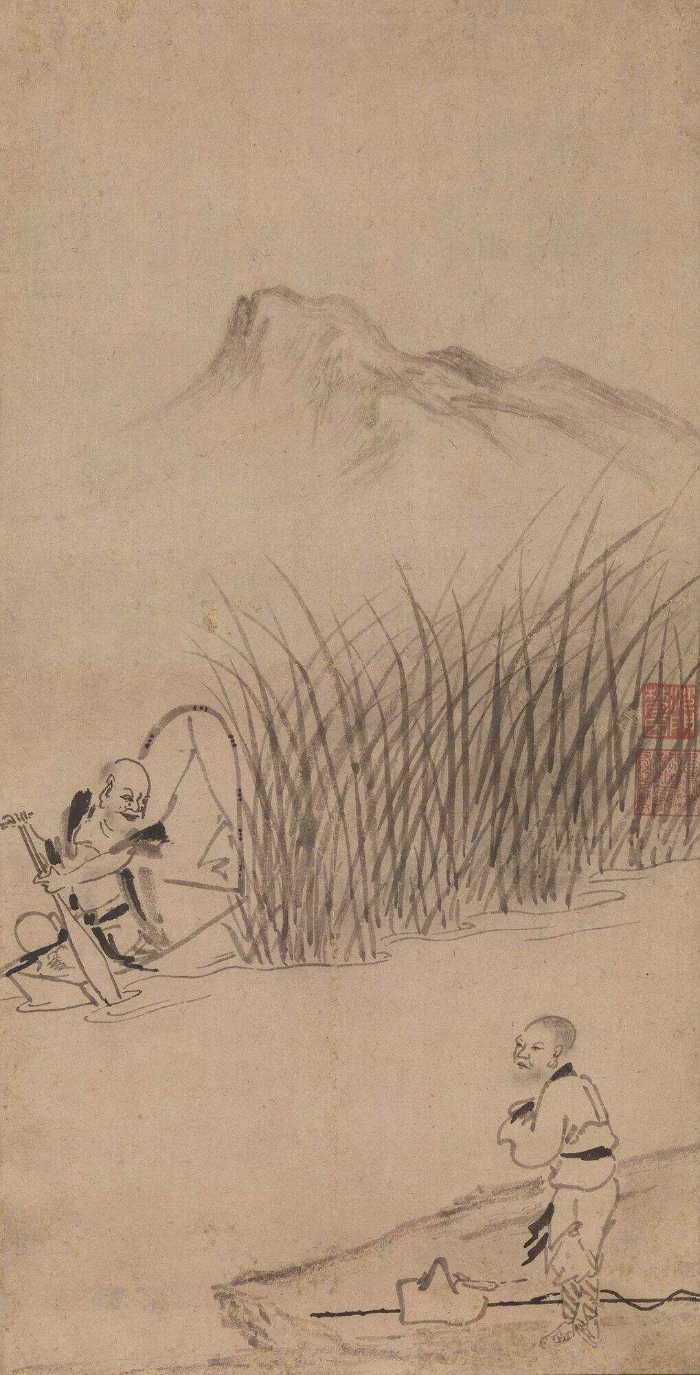 船子和尚图缩略图
